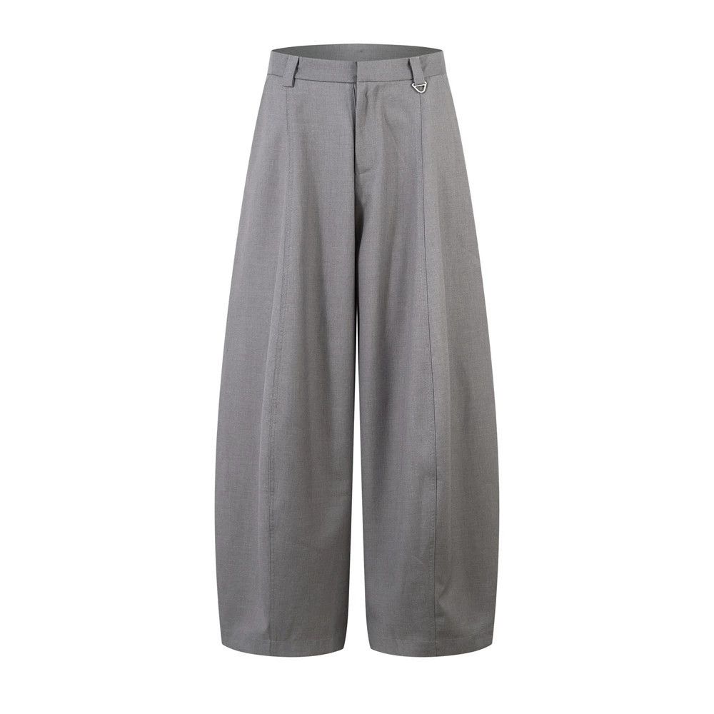 Vintage Men's casual simple loose wide-leg scimitar trousers Size US 32 / EU 48 - 1 Thumbnail