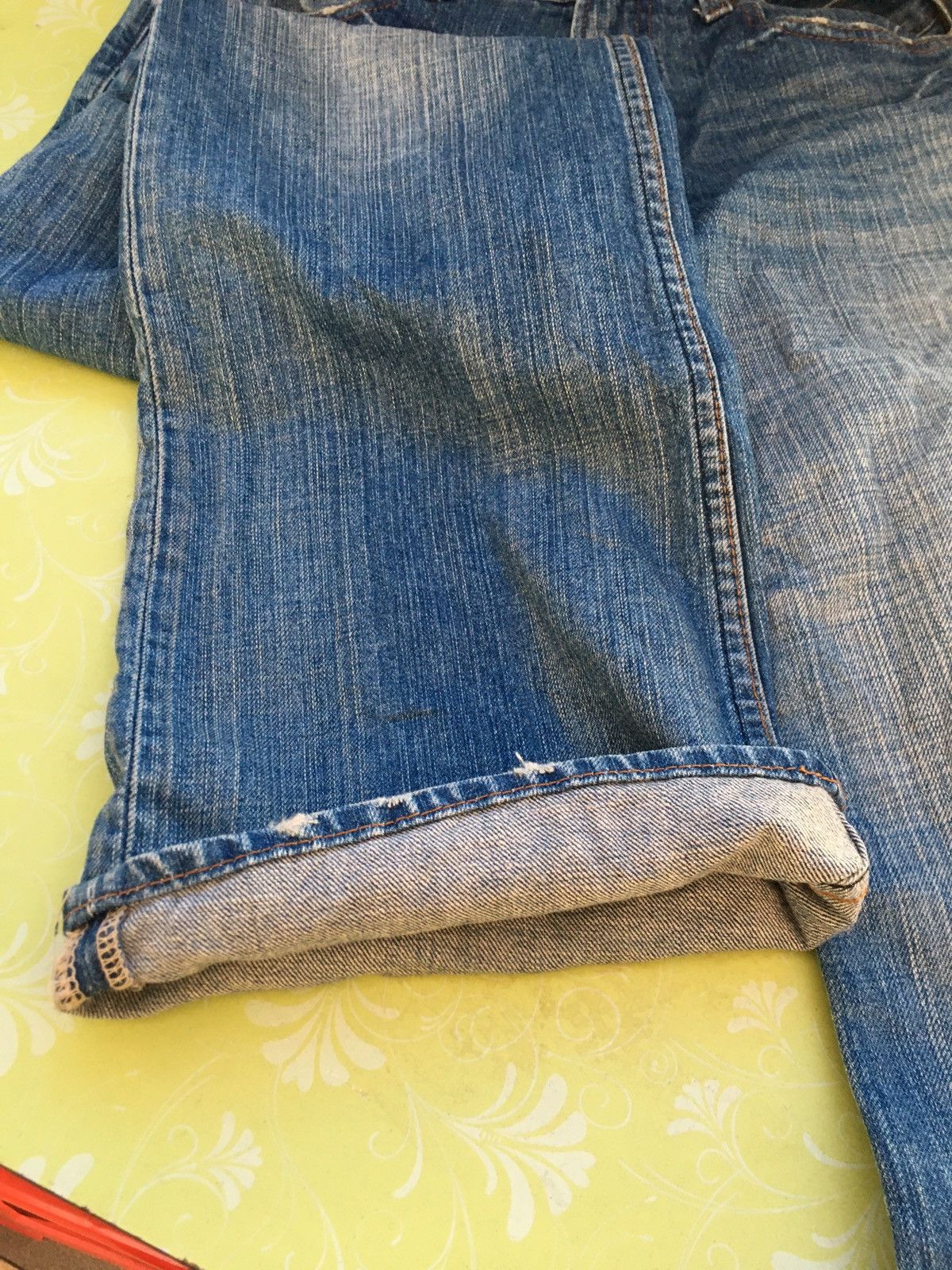 Vintage Bobson crack wash flare single r Size US 33 - 8 Thumbnail