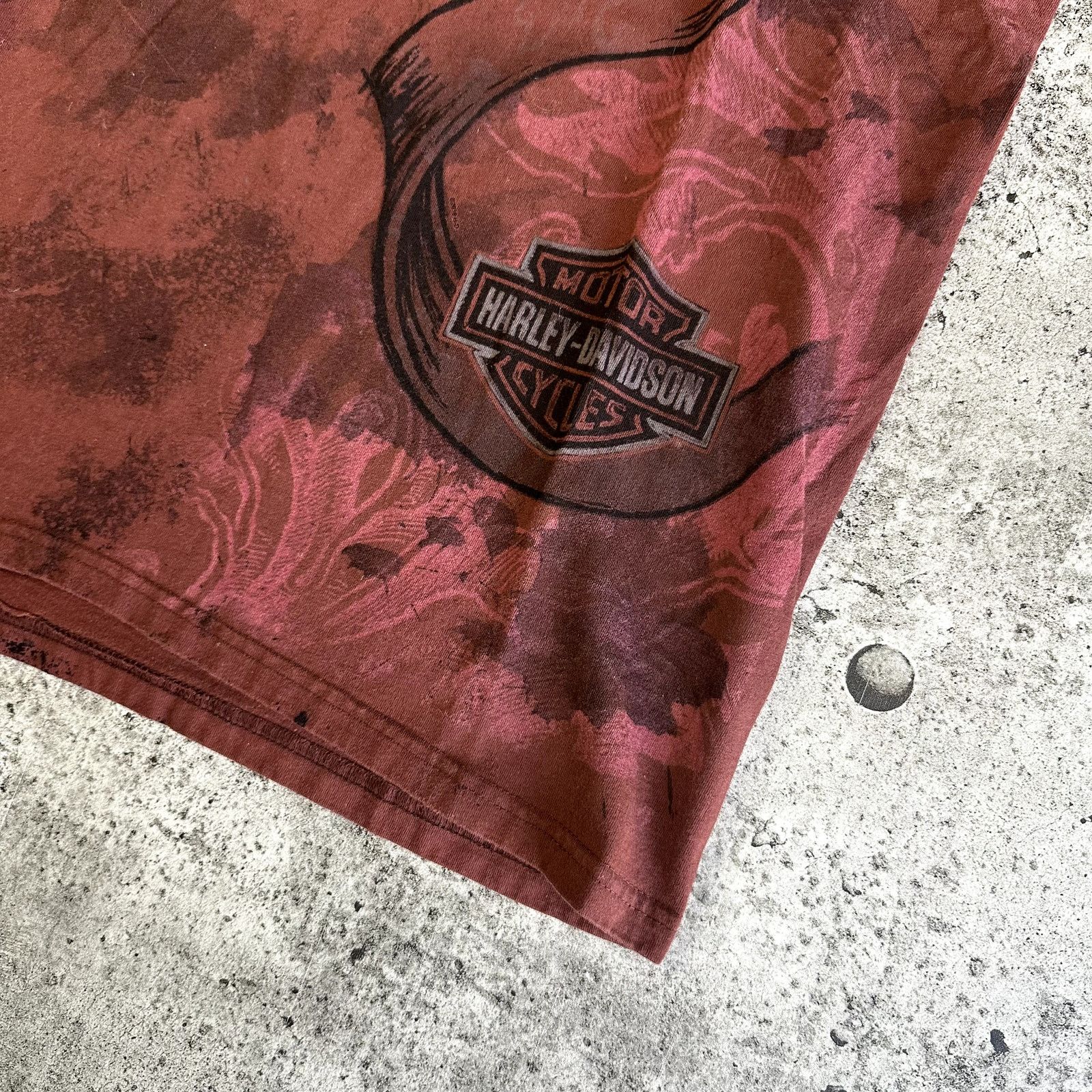 Harley Davidson Y2K Harley Davidson Shirt AOP Eagle Shirt XL San Antonio Size US XL / EU 56 / 4 - 4 Thumbnail