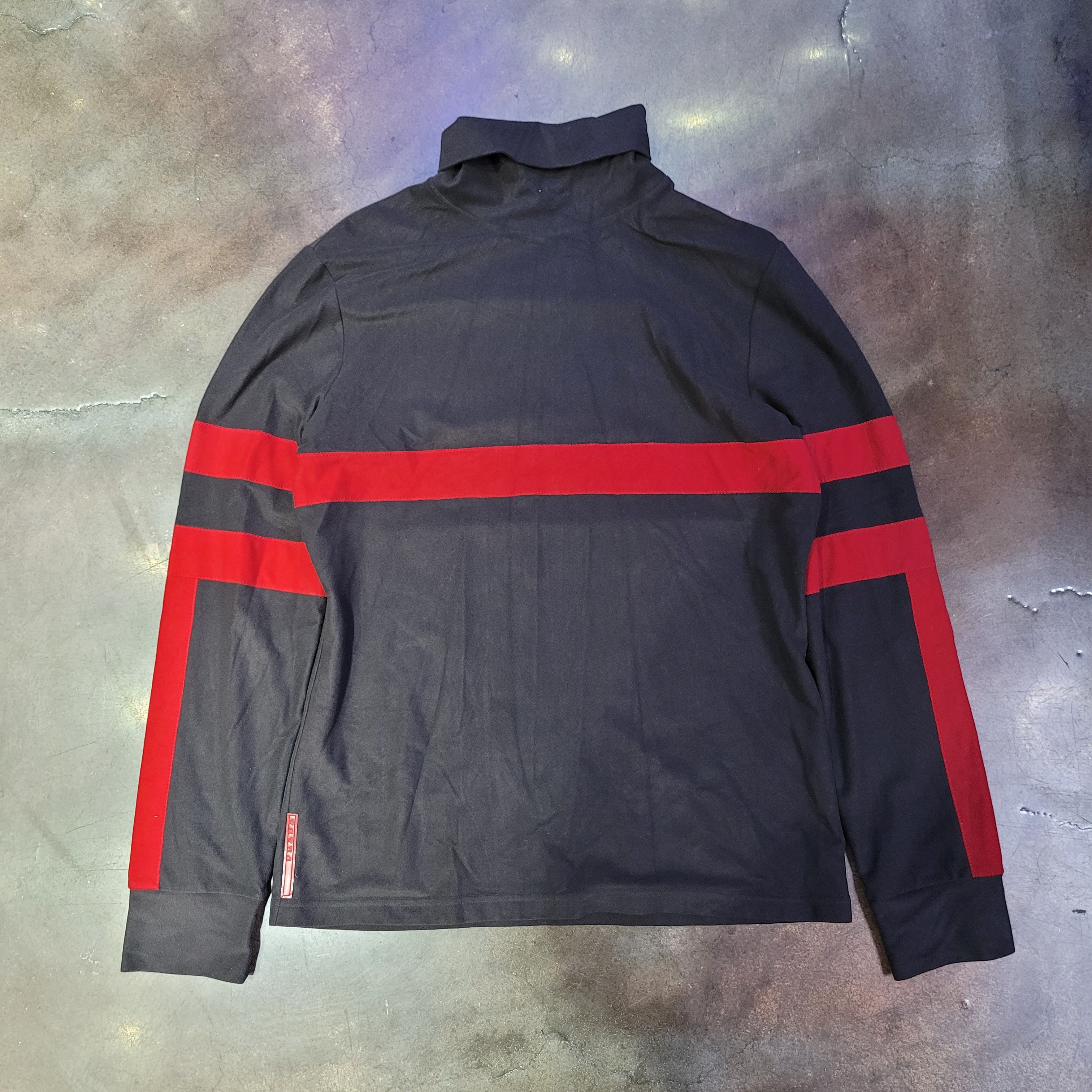 Prada 00s Prada Sports Turtleneck Fleece | Grailed