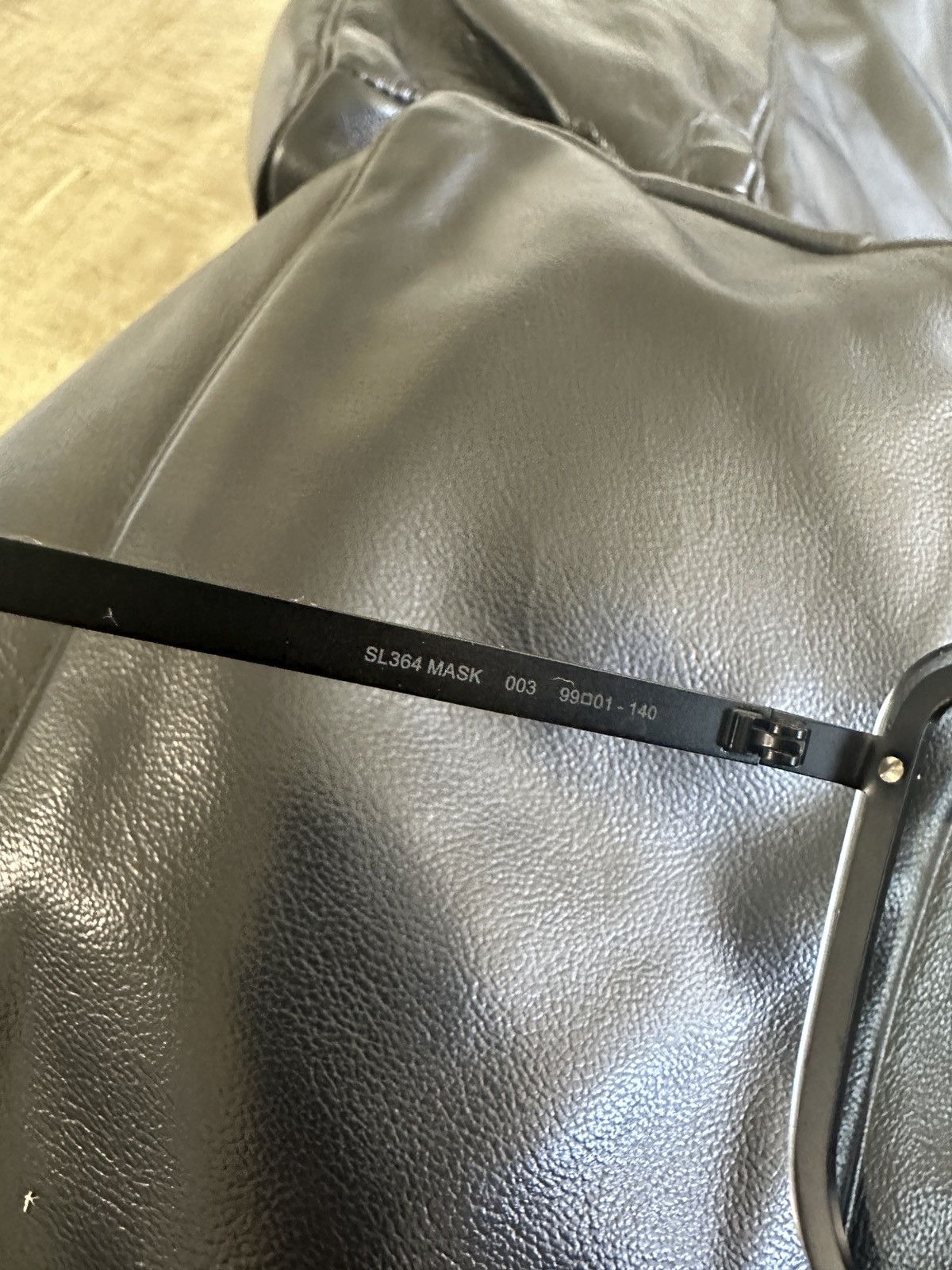 Saint Laurent Paris Saint Laurent metal MASK sunglasses Size ONE SIZE - 6 Thumbnail