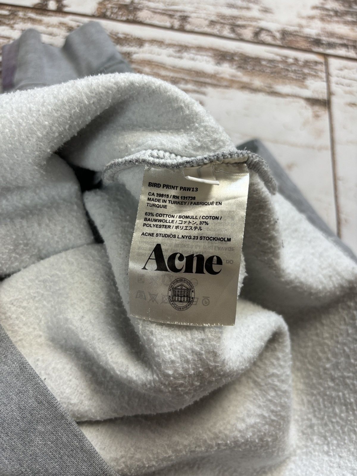 Acne Studios Acne Boxy Cropped Sweatshirt Size M / US 6-8 / IT 42-44 - 8 Thumbnail