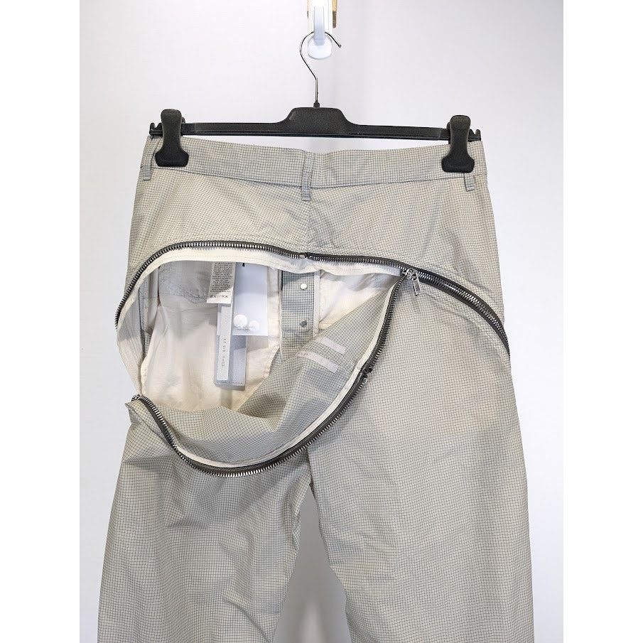 Rick Owens o1rshd1 Bolan Banana Zipper Pants in Pearl Size US 32 / EU 48 - 18 Thumbnail