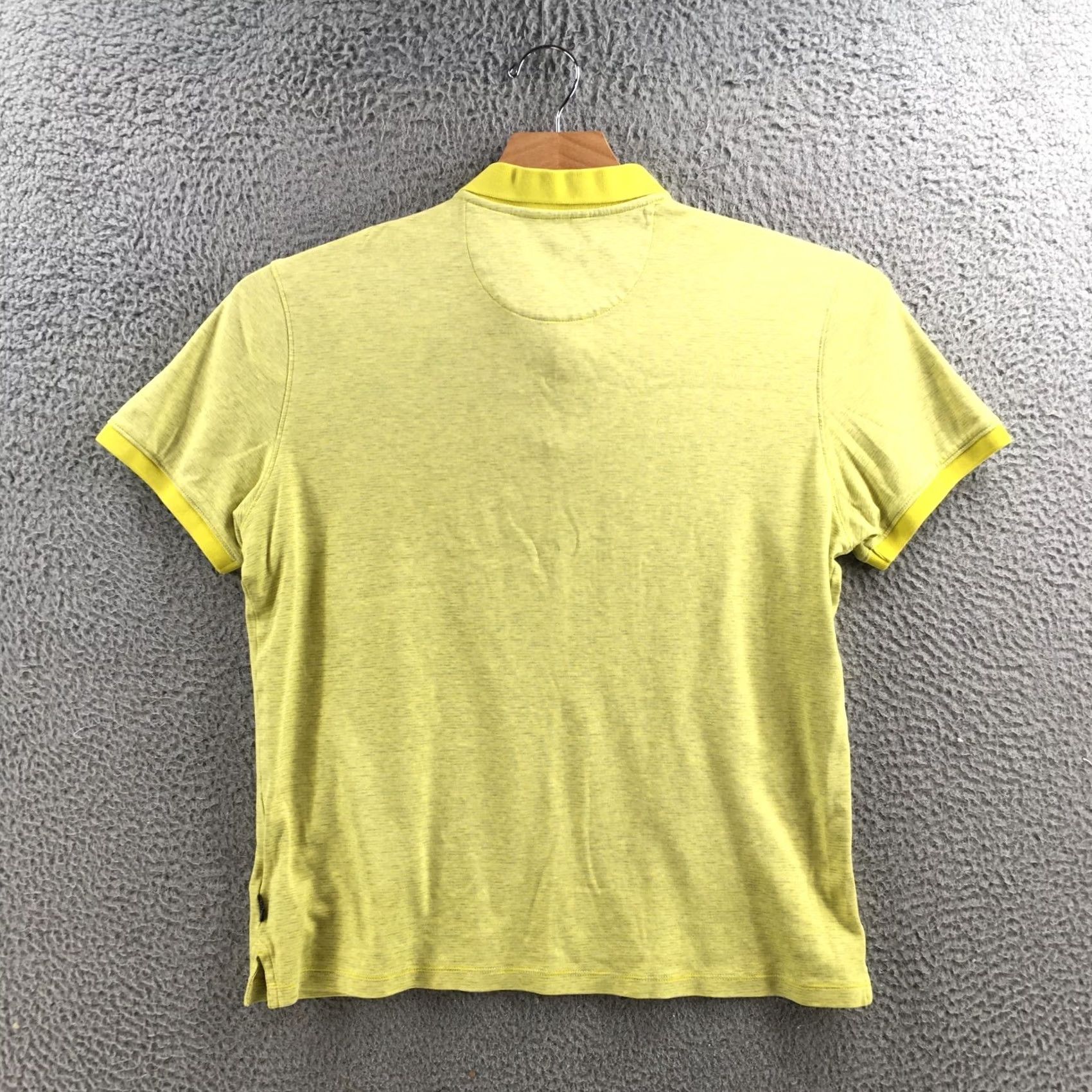 Calvin Klein Calvin Klein Polo Shirt Mens M Yellow Cotton Short Sleeve Casual Shirt Size US M / EU 48-50 / 2 - 7 Thumbnail