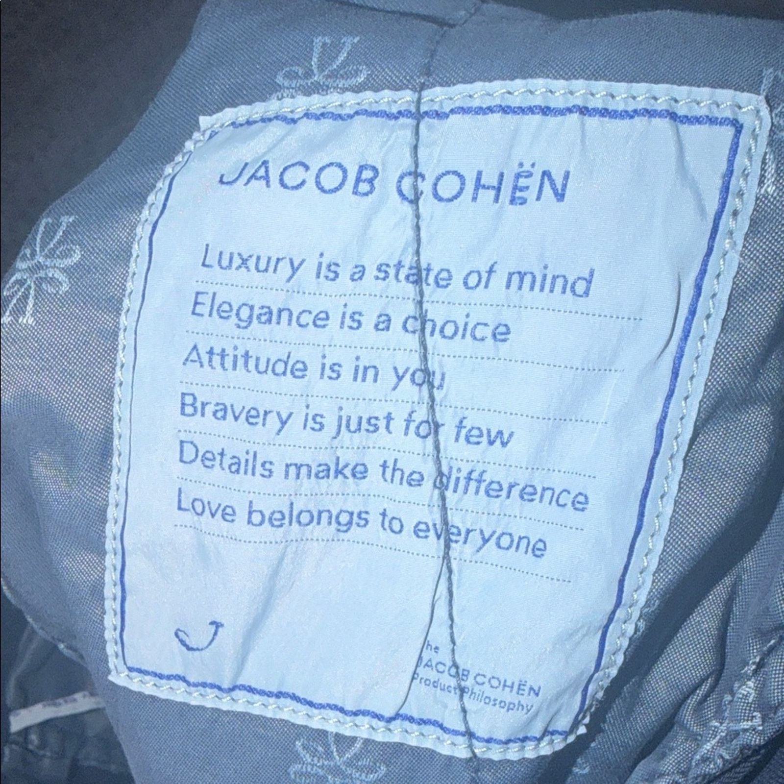 Jacob Cohen Jacob Cohen Navy Chino Pants Men's Size 36 Size US 36 / EU 52 - 11 Thumbnail