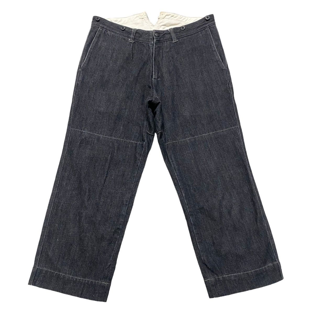 General Research × Mountain Research SS09 Mountain Research Denim Narrow Pants Size US 32 / EU 48 - 2 Thumbnail