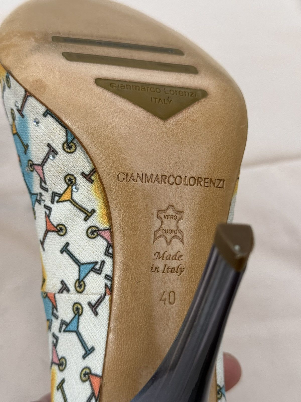 Other Gianmarco Lorenzi Statement High Heel Pumps Size US 10 / IT 40 - 4 Thumbnail
