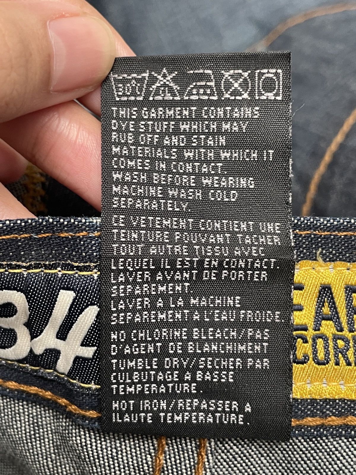 Rocawear Rare Design Vintage Brand Roca Wear HipHop Baggy Jeans 2000s Size US 34 / EU 50 - 14 Thumbnail