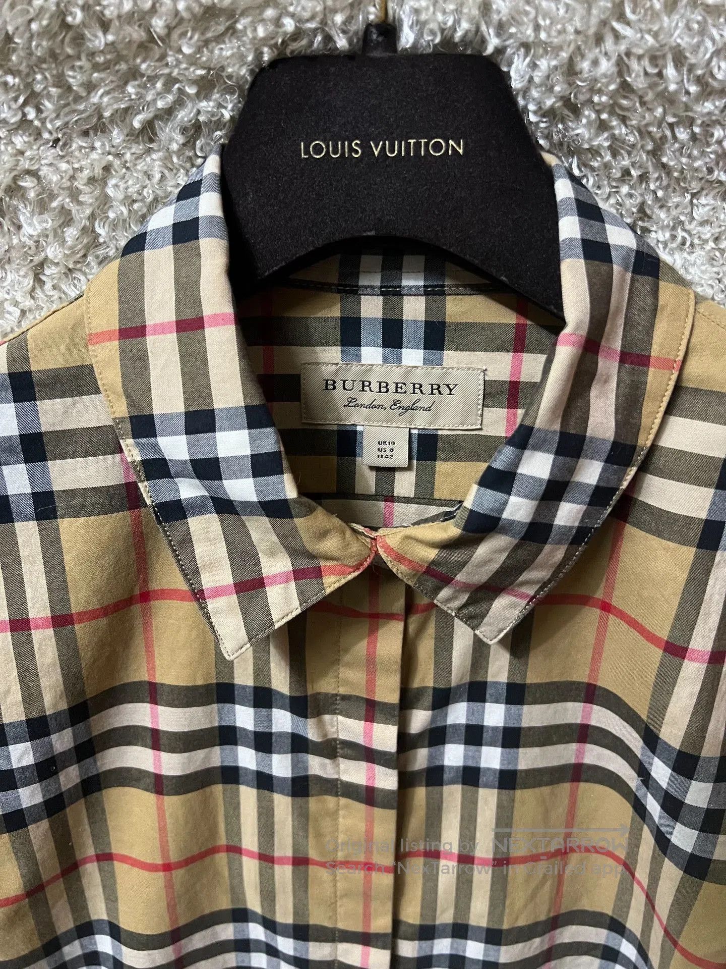 Burberry Burberry Women's Casual Check Shirt. Size M / US 6-8 / IT 42-44 - 3 Thumbnail