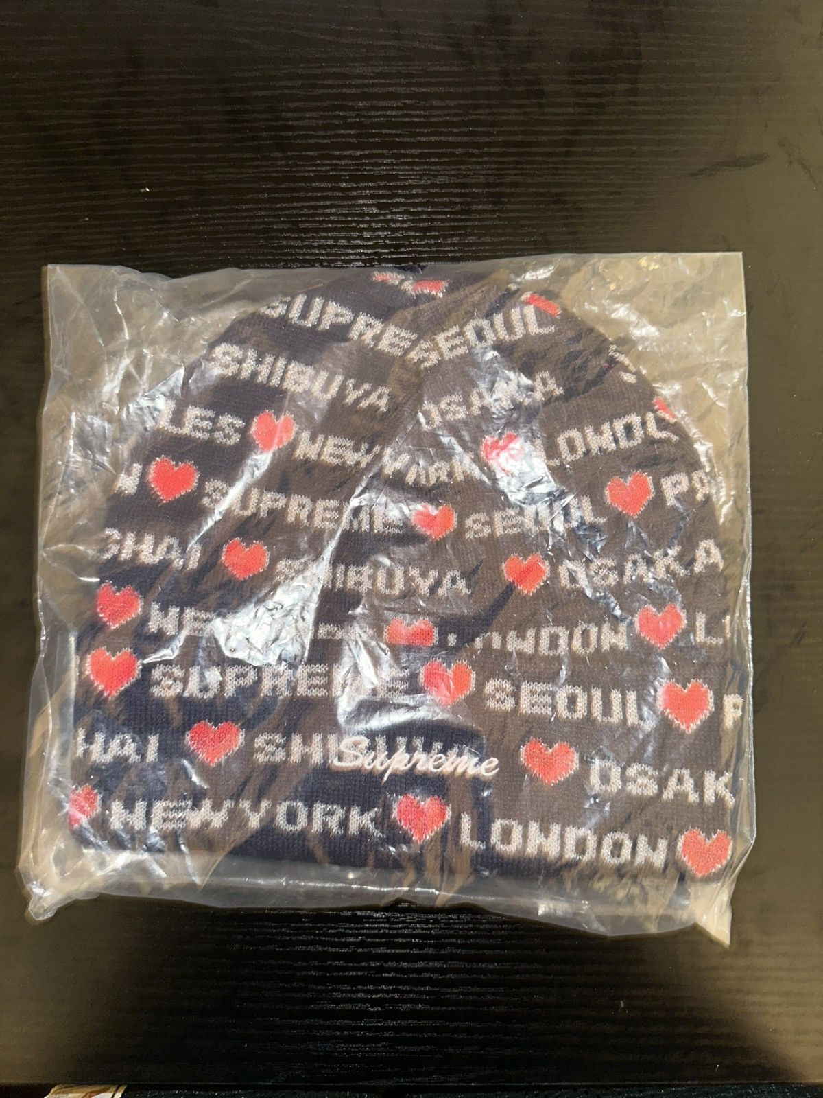 Supreme Supreme Hearts Beanie Size ONE SIZE - 1 Thumbnail
