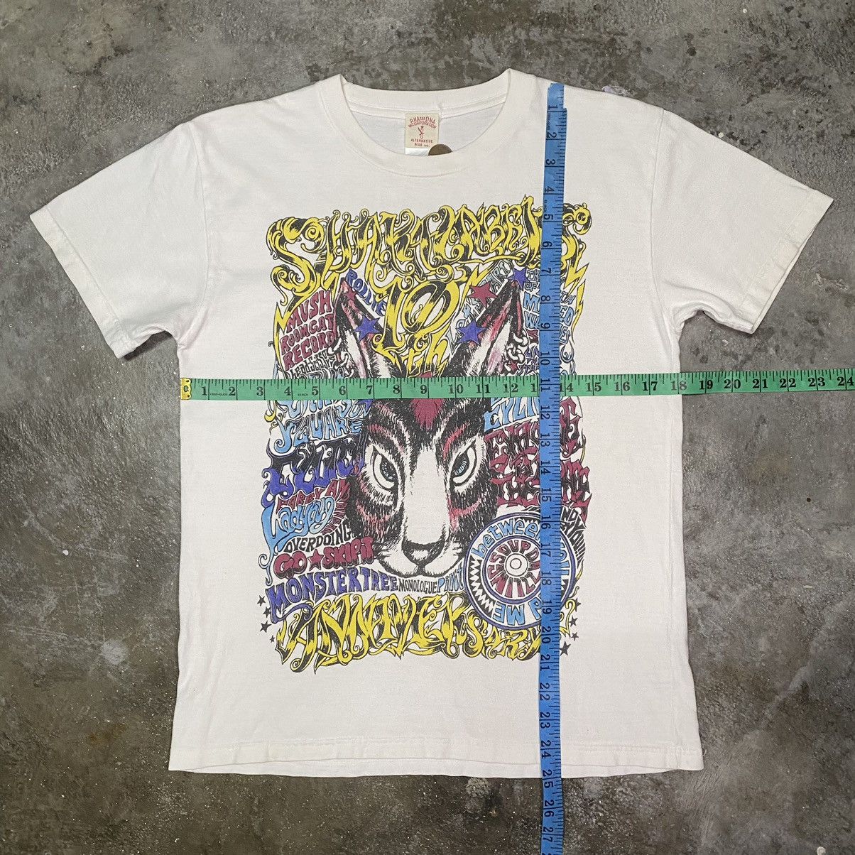 Band Tees × Japanese Brand RNA x Shakalabbits Japanese Band T Shirt Psychedelic Size US XS / EU 42 / 0 - 17 Thumbnail