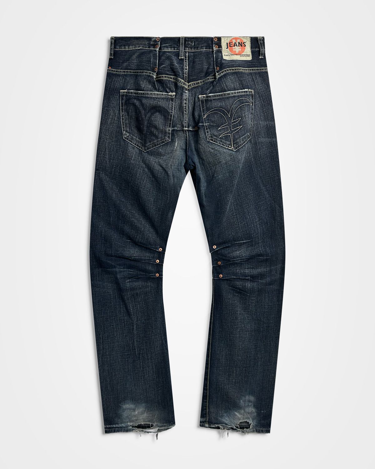 Michiko Koshino Michiko Koshino, Yen Jeans Multi-Dart Rivet Jeans Size US 34 / EU 50 - 2 Thumbnail