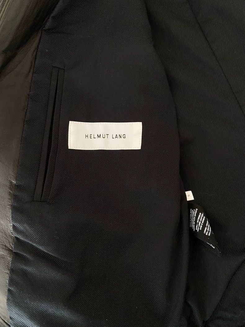 Helmut Lang HELMUT LANG The Theseus leather jacket Size US S / EU 44-46 / 1 - 6 Thumbnail