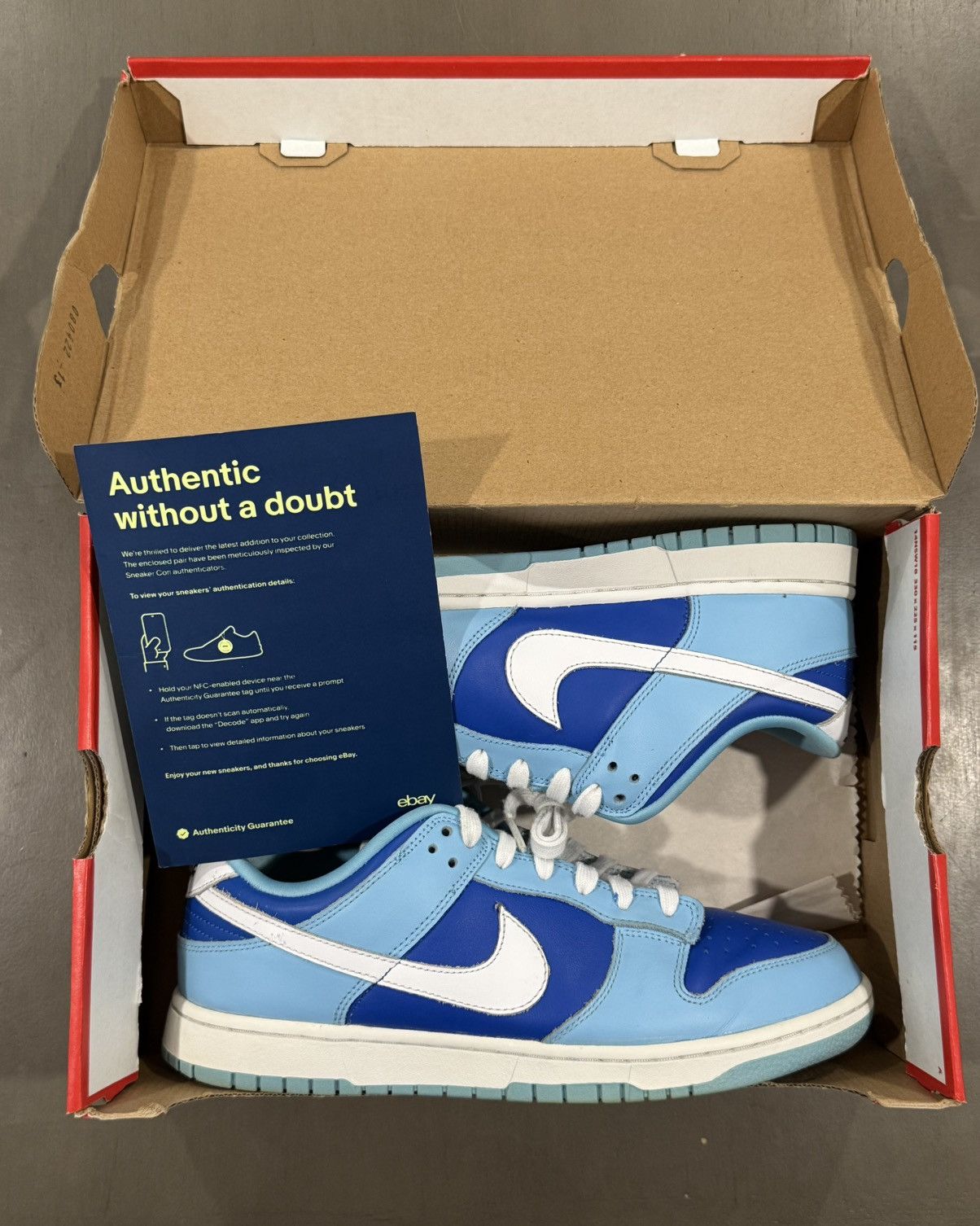 Nike Nike Dunk Low QC Argon Size US 10 / EU 43 - 1 Thumbnail