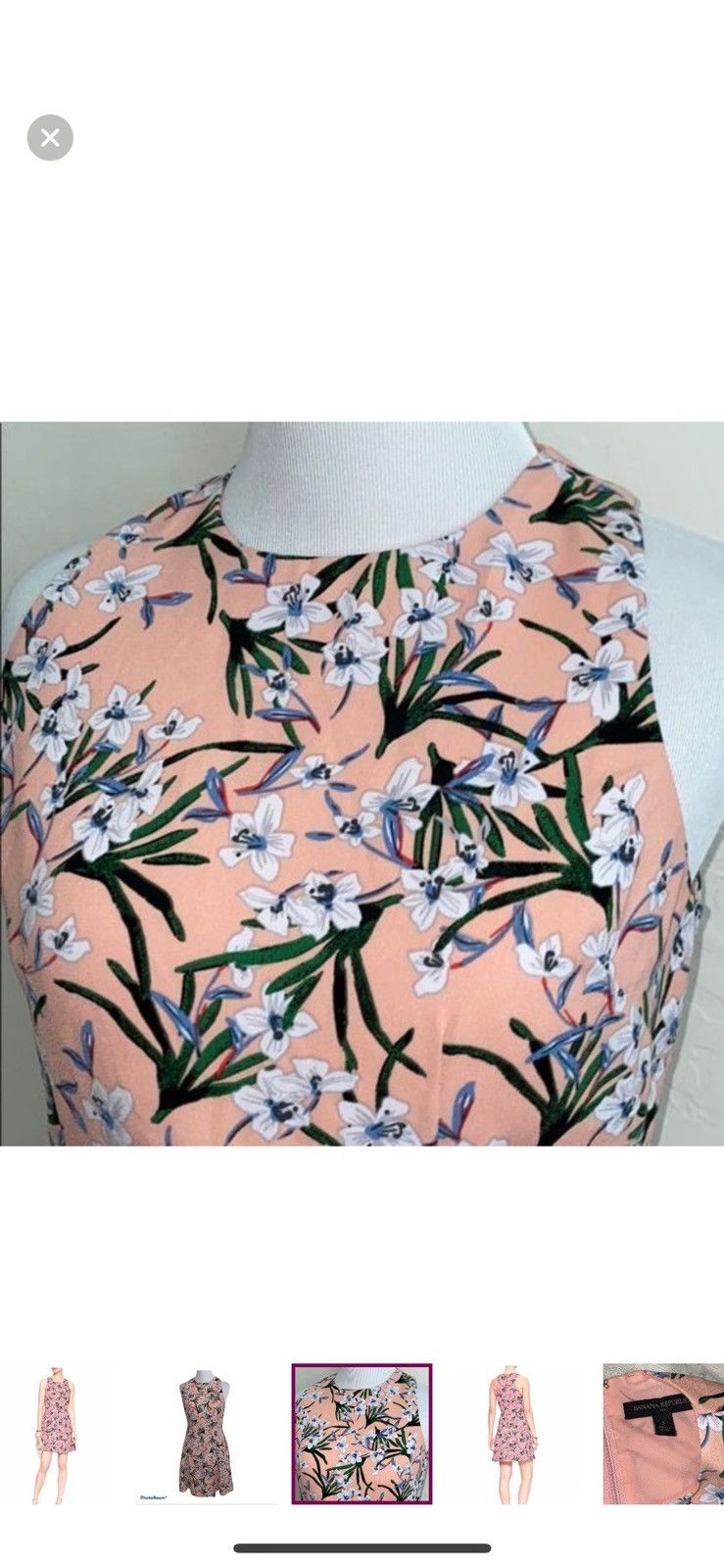 Banana Republic Banana republic pink floral dress size 2 Size XS / US 0-2 / IT 36-38 - 3 Thumbnail