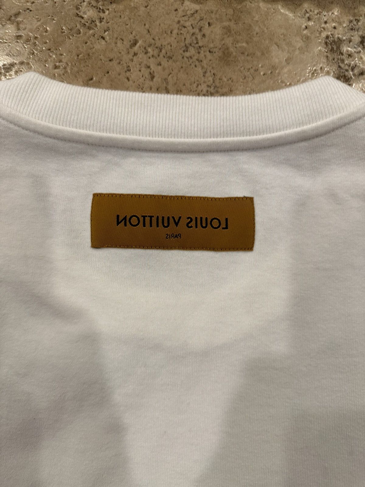 Louis Vuitton Louis Vuitton LV Spread Plane Embroidery Logo White T-Shirt Size US XXL / EU 58 / 5 - 9 Thumbnail