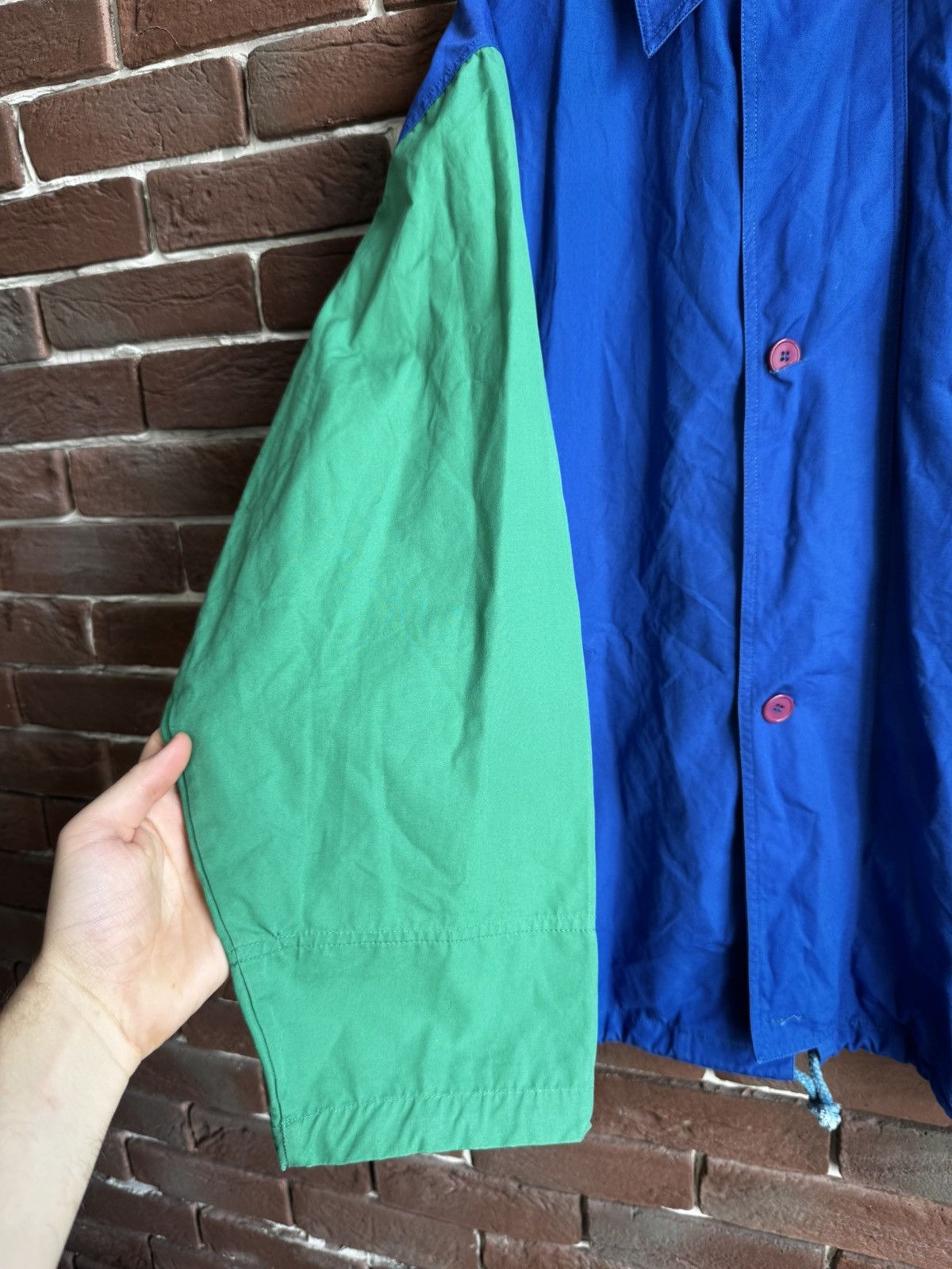 Benetton Vintage Benetton F1 Pitstop Crew Racing Team Light Jacket Size US L / EU 52-54 / 3 - 3 Thumbnail