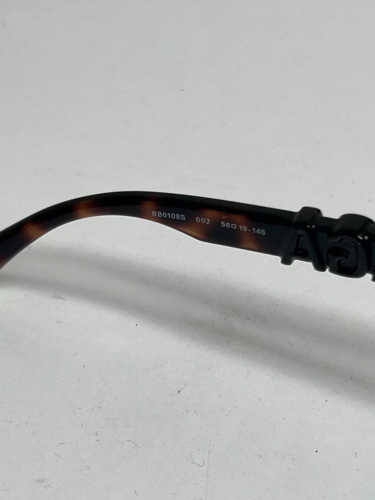 Balenciaga BB0108S 002 Brown Balenciaga logo Sunglasses Size ONE SIZE - 10 Thumbnail