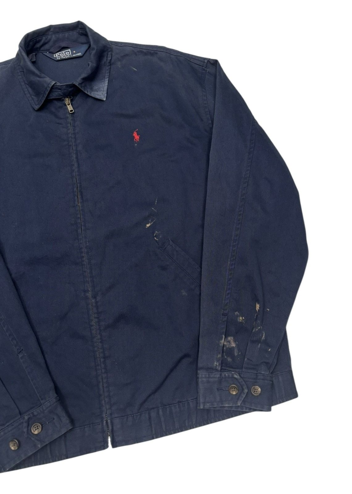 Polo Ralph Lauren 🔥POLO RALPH LAUREN DIRT ZIPPER COTTON JACKET Size US L / EU 52-54 / 3 - 12 Thumbnail
