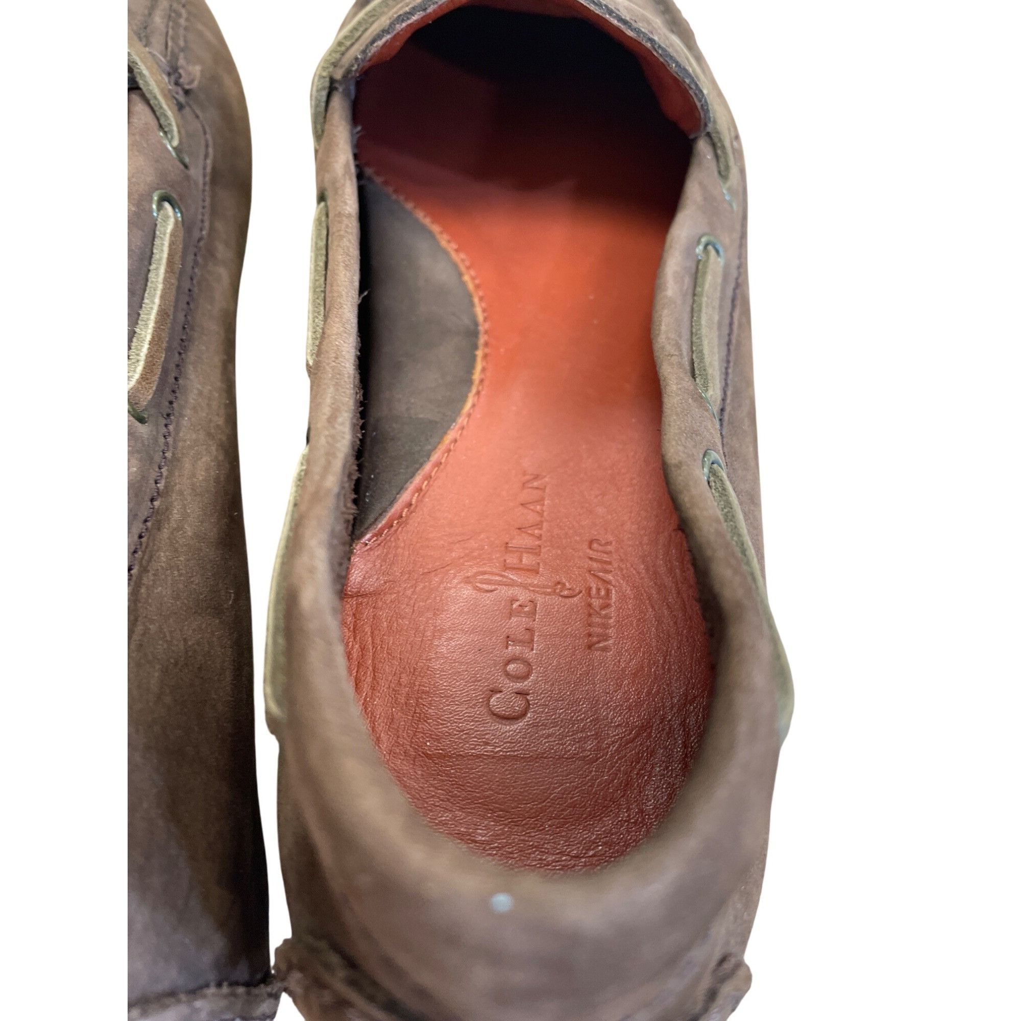 Cole Haan Cole Haan Mens Brown Leather Moccasins Flats shoes Size 8.5B Size US 8.5 / EU 41-42 - 8 Thumbnail