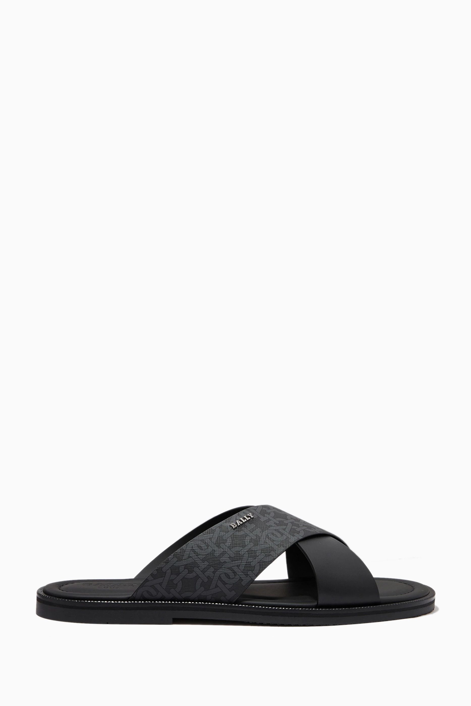 o1y1224 Slippers in Lead/Black