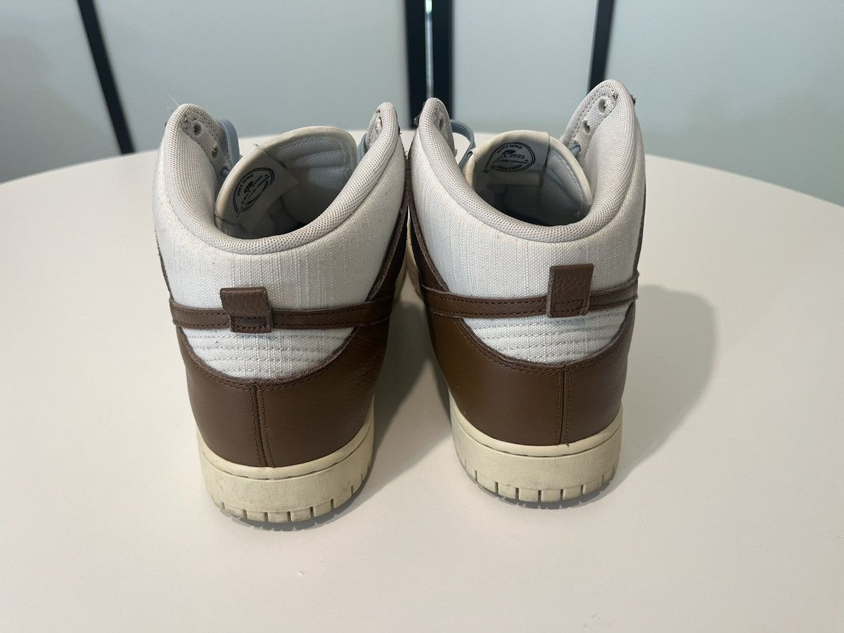 Nike Nike Dunk High PRM Vintage Pecan/Sail – Size 12 Size US 12 / EU 45 - 4 Thumbnail