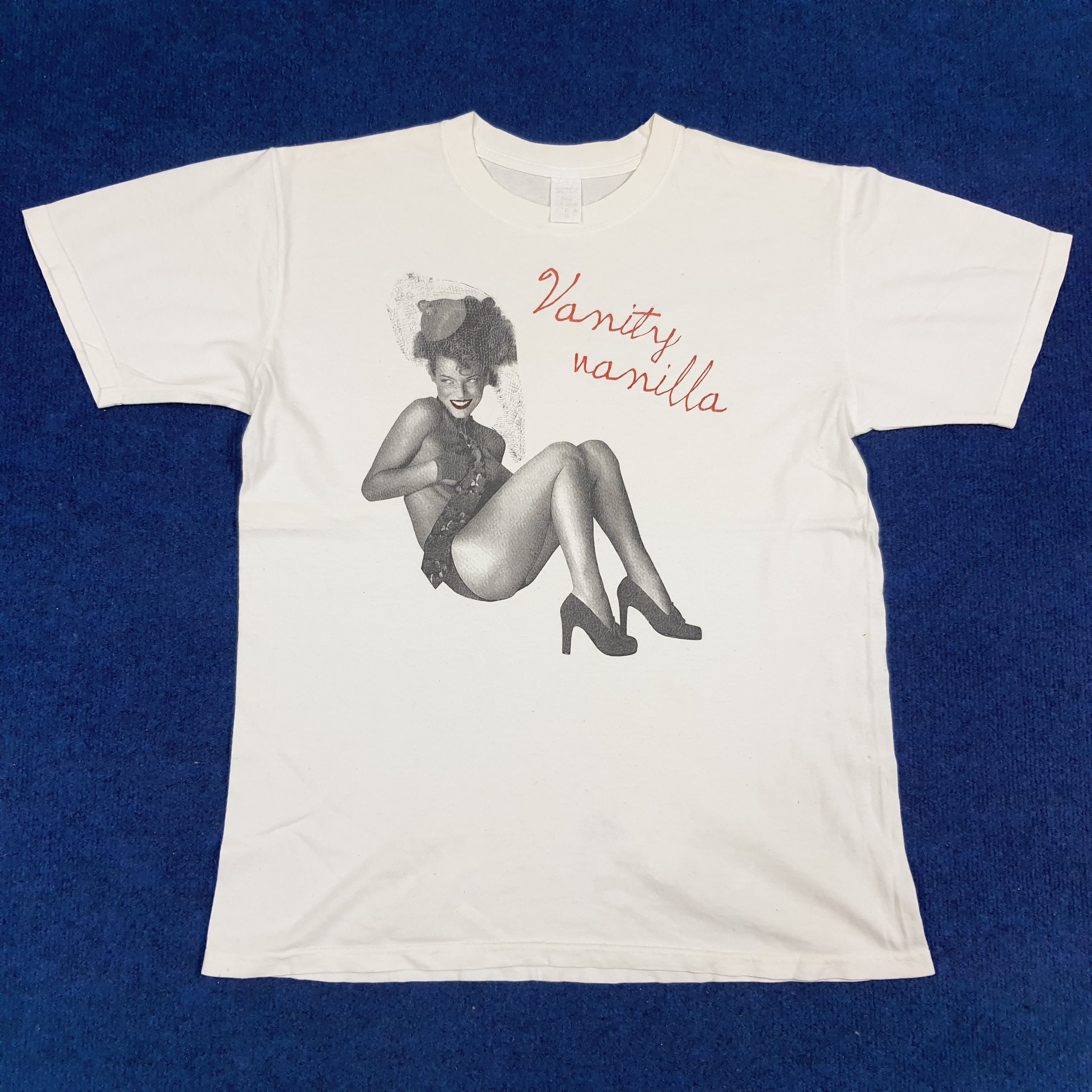 Vintage Vintage Vanity Vanilla Tshirt Size US M / EU 48-50 / 2 - 1 Thumbnail