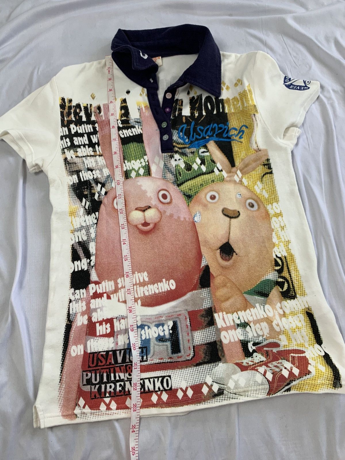 Japanese Brand y2k usavich mtv network tshirt Size S / US 4 / IT 40 - 5 Thumbnail
