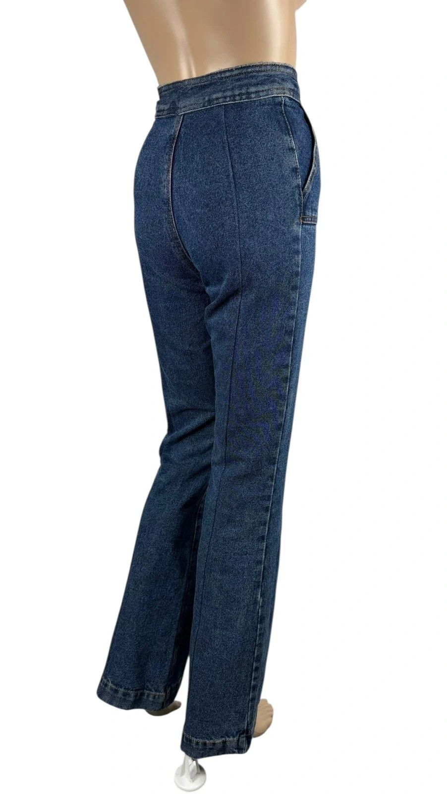 Sezane Sezane Tommy Trousers Denim Flare size 34 Size 25" / US 0 / IT 36 - 7 Thumbnail