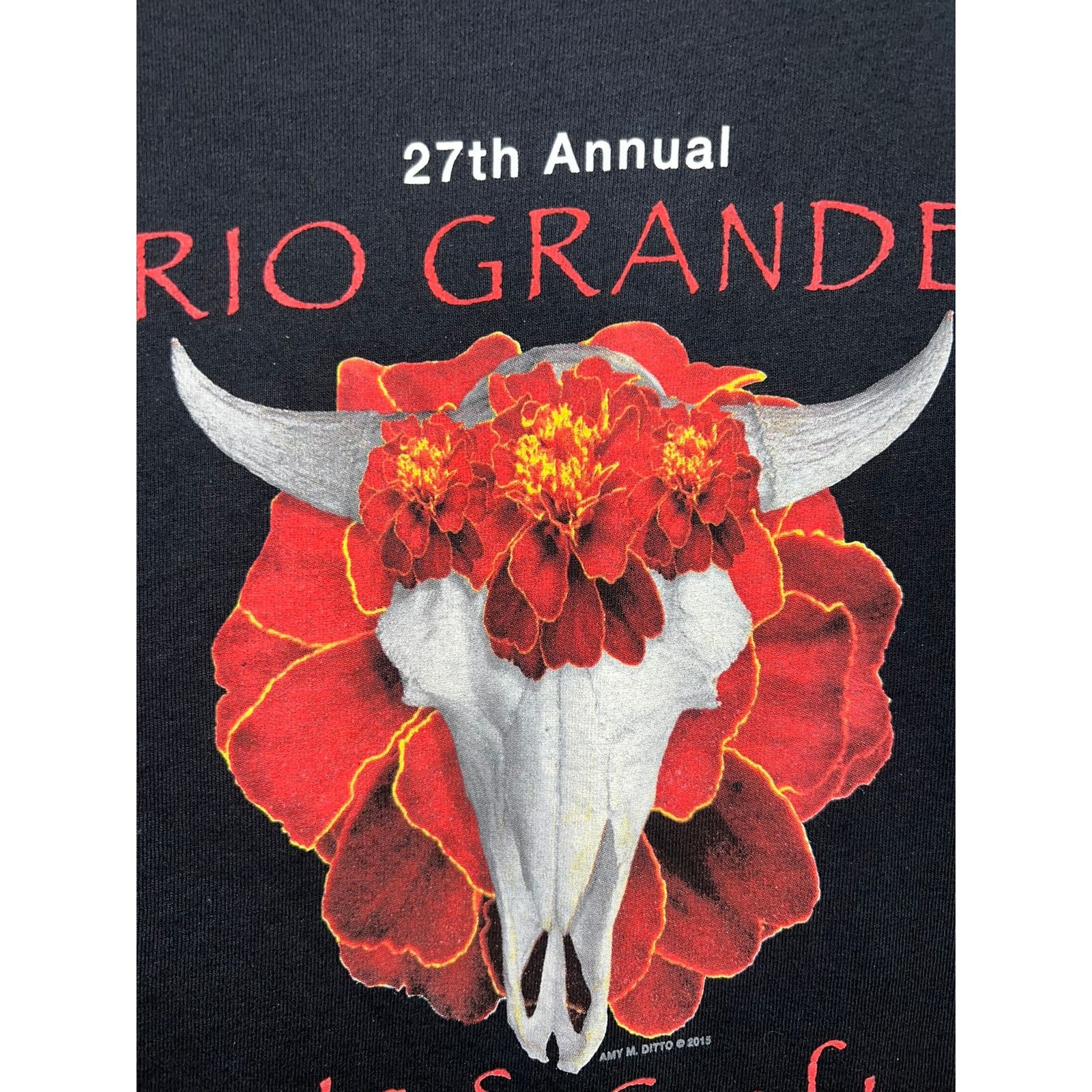 Vintage Rio Grande Shirt Arts Crafts Festival Albuquerque New Mexico Size US L / EU 52-54 / 3 - 3 Thumbnail