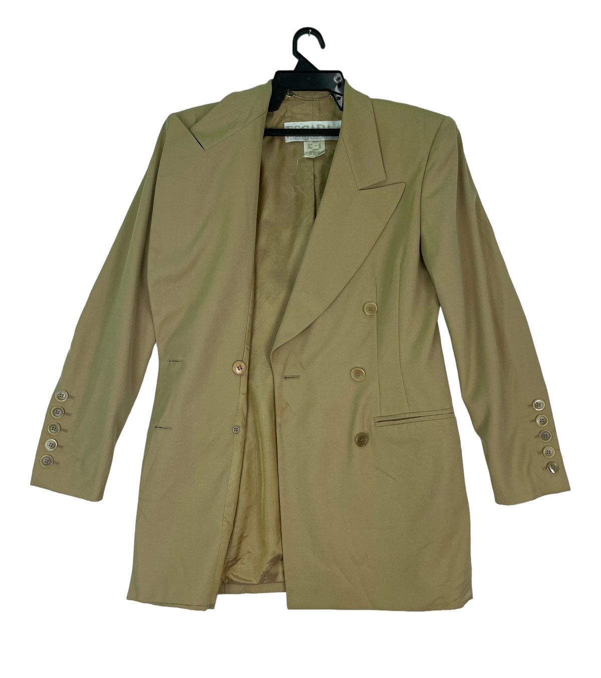 Escada Vtg 90s Margaretha Ley ESCADA luxury retro blazer jacket Size XS / US 0-2 / IT 36-38 - 4 Thumbnail