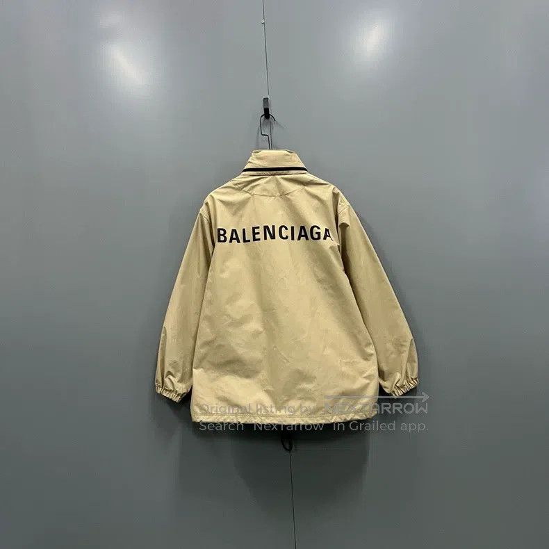 Balenciaga Balenciaga Back Large Logo Printed Jacket Size XXS / US 00 / IT 34 - 2 Thumbnail