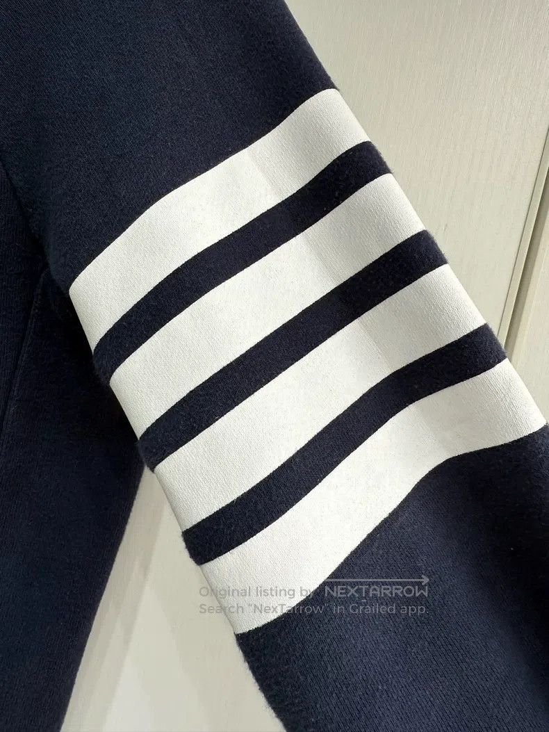 Thom Browne Thom Browne Ink Blue Zip-Up Jacket Size US S / EU 44-46 / 1 - 4 Thumbnail