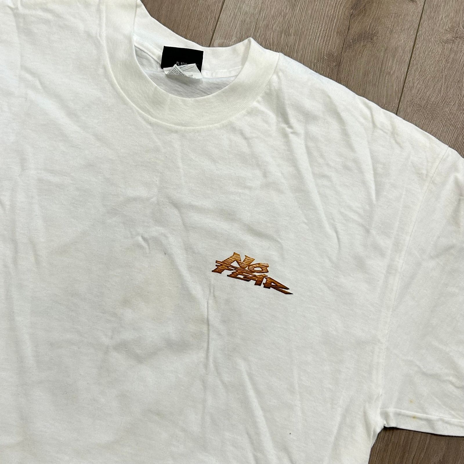 No Fear No Fear Sport Wood Baseball Tee T Shirt Size XL B4 Size US XL / EU 56 / 4 - 6 Thumbnail