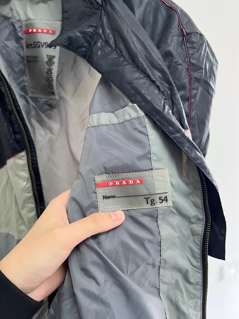 Prada prada Red label nylon color-block zipper jacket 2504-Nextar Size US L / EU 52-54 / 3 - 6 Thumbnail