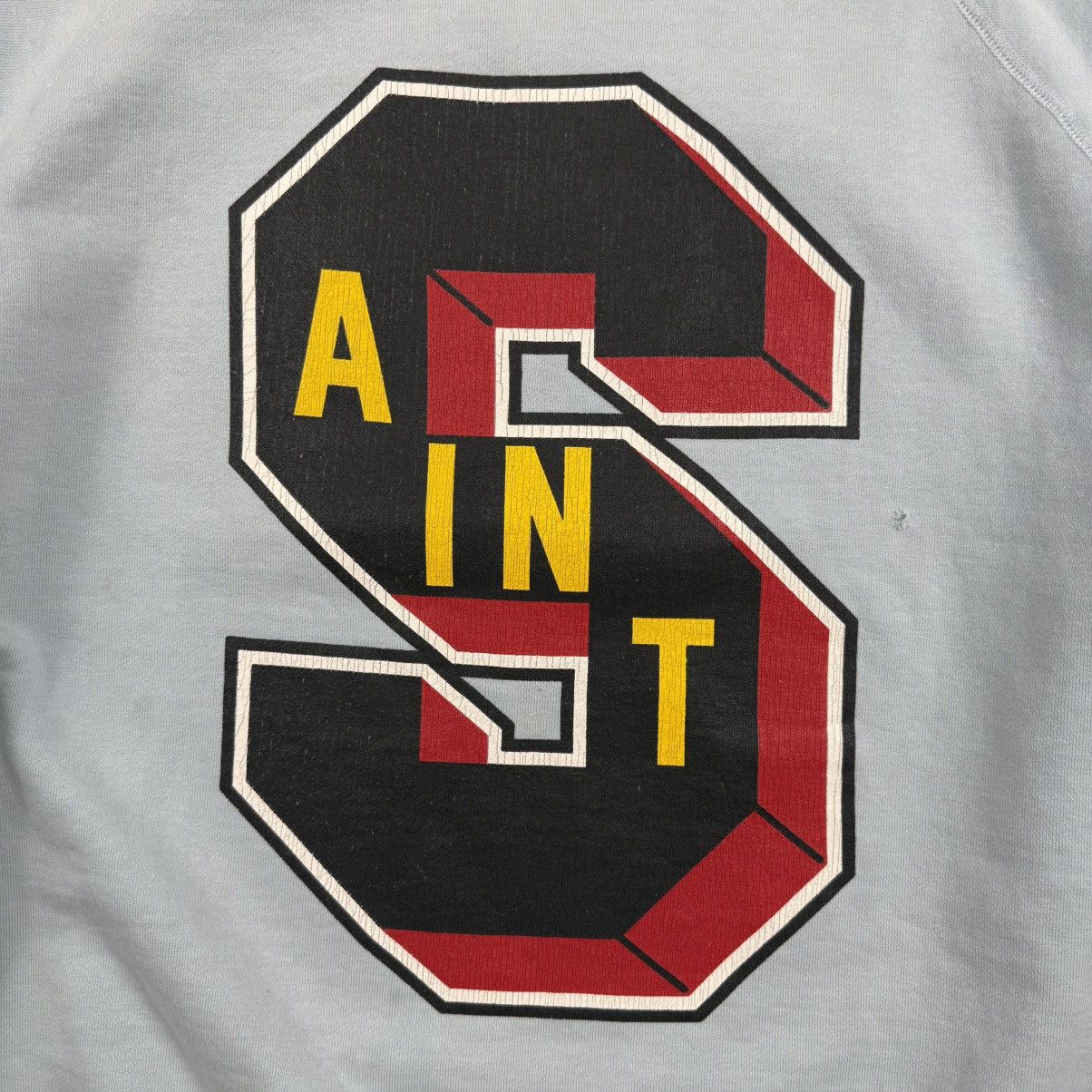 DENIM TEARS × Saint Michael Saint Michael x Denim Tears ST Logo Crewneck Size US XL / EU 56 / 4 - 2 Thumbnail