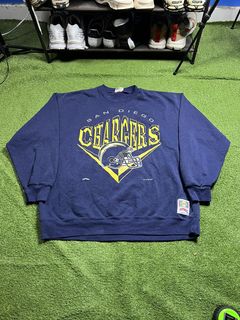 SAN DIEGO CHARGERS VINTAGE 90s STARTER NFL FOOTBALL WINDBREAKER SWEATSHIRT  ADULT LARGE