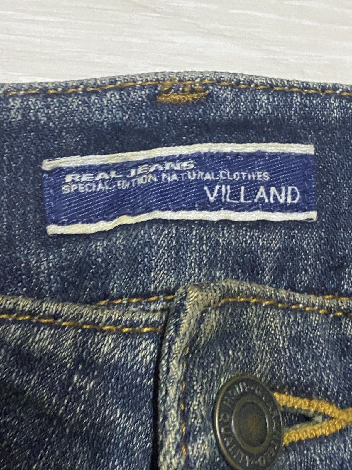 VILLAND Vintage Villand Dirty Grunge Distressed Baggy Jeans Size US 32 / EU 48 - 12 Thumbnail