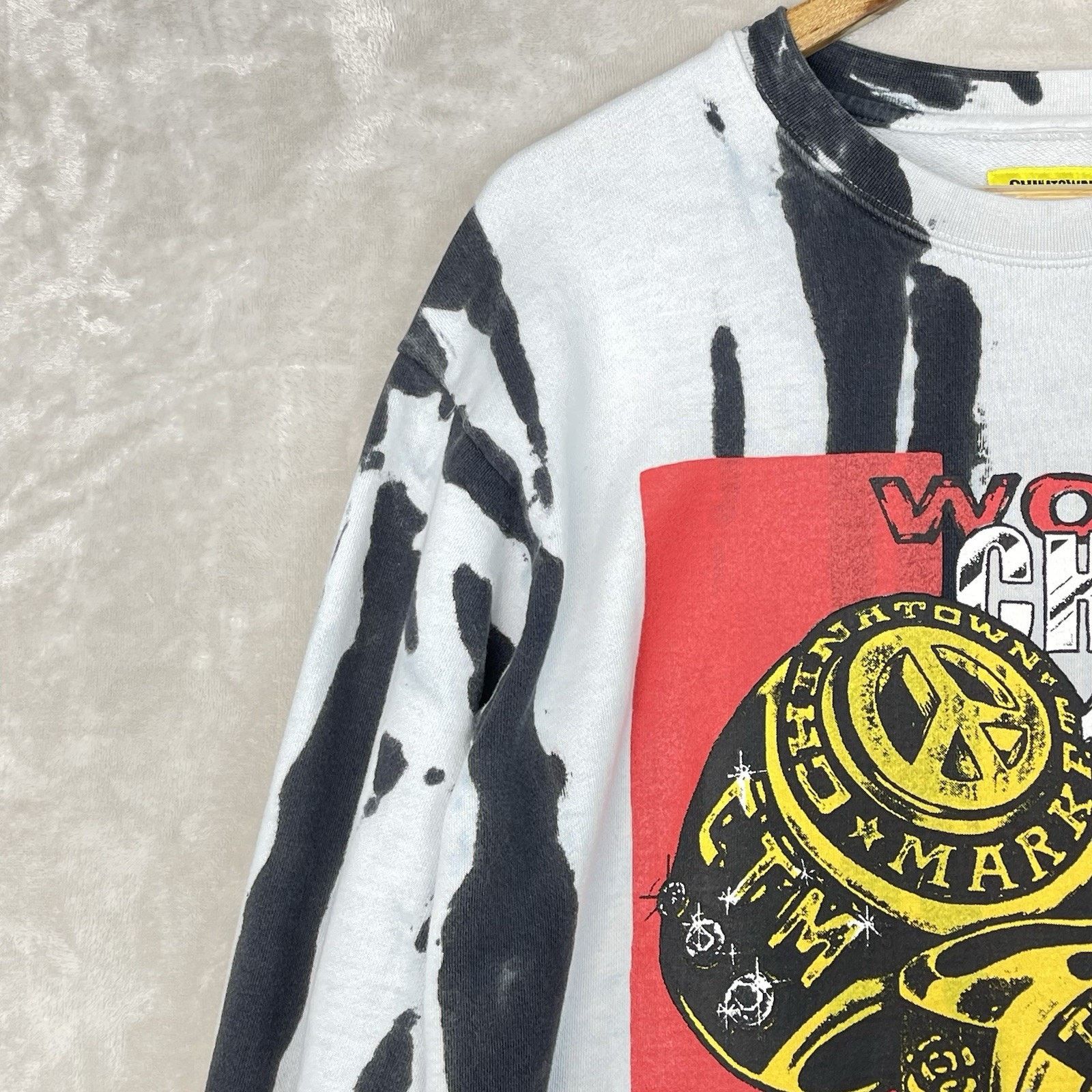 Market Chinatown Market World Champs 1999 Tie Dye Crewneck Medium Size US M / EU 48-50 / 2 - 5 Thumbnail