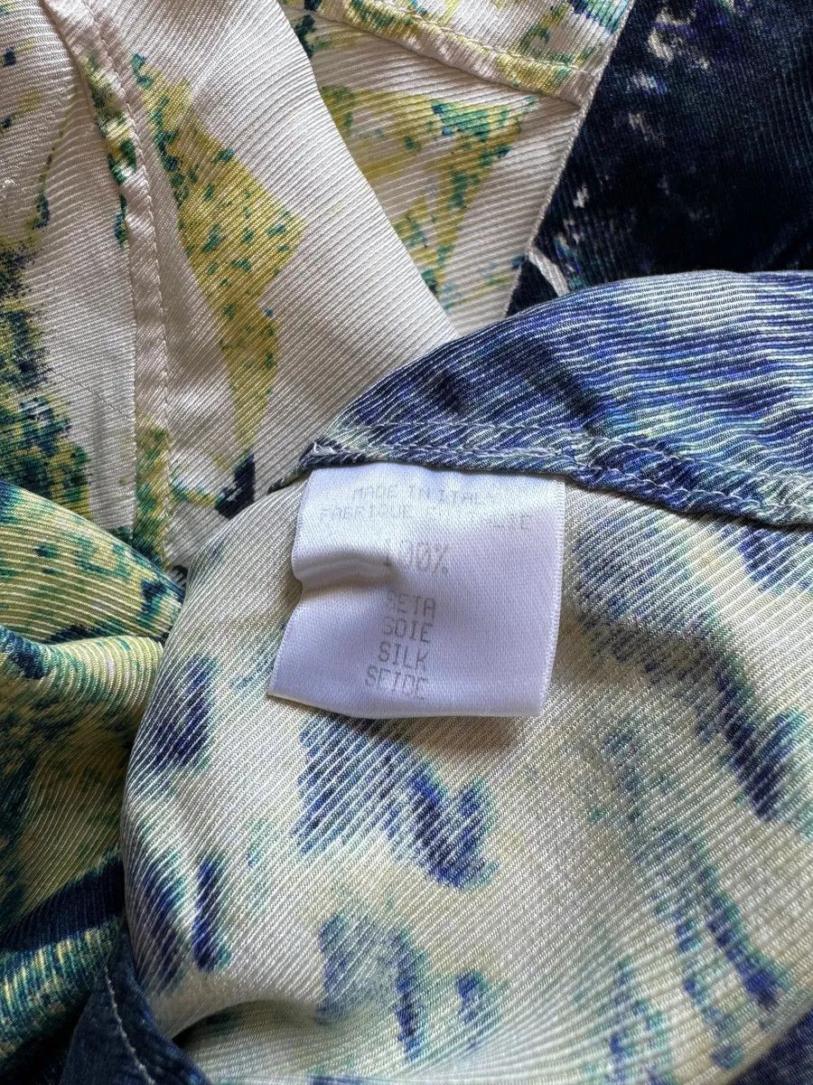Roberto Cavalli × Vintage AW2001 Roberto Cavalli Psychadelic Shirt Size US M / EU 48-50 / 2 - 6 Thumbnail