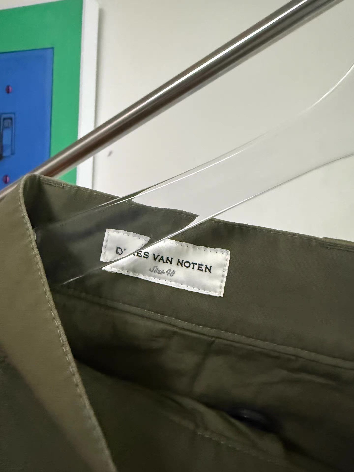 Dries Van Noten Dries Van Noten DVN Olive Cargo Pants Q17 Size US 34 / EU 50 - 4 Thumbnail