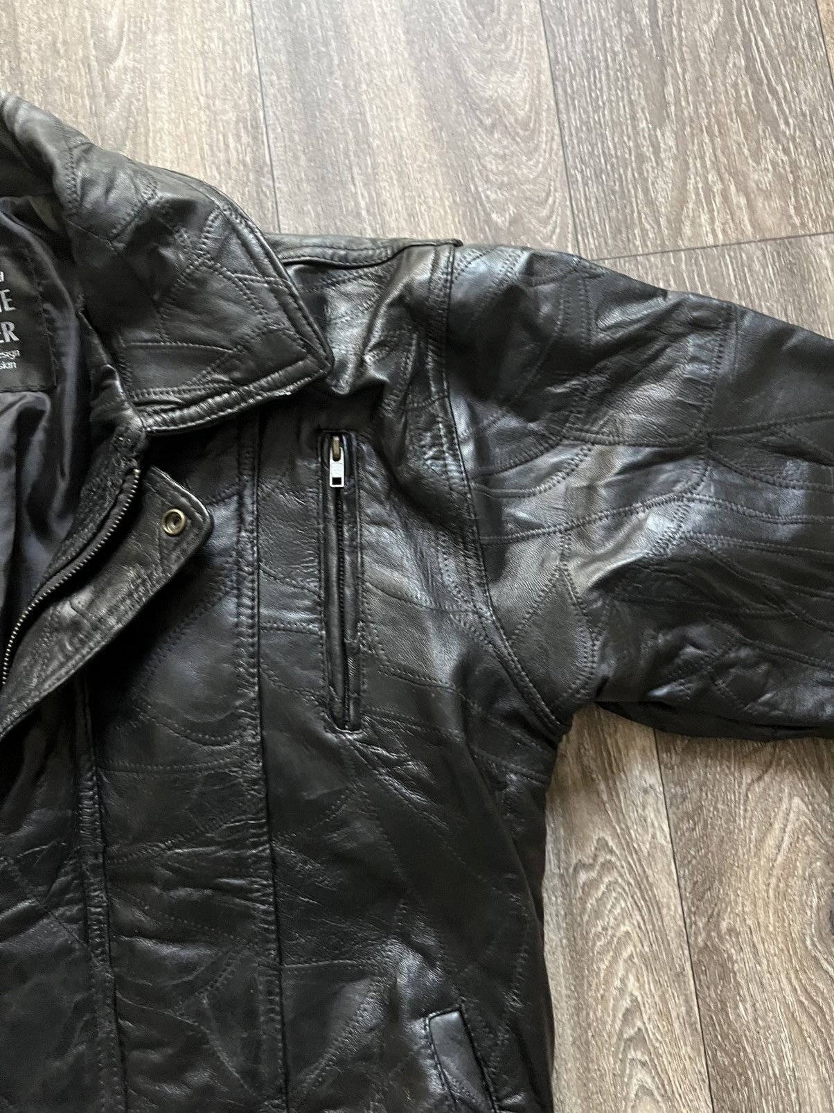 Vintage Vintage 2003 genuine leather lamb skin jacket Size US M / EU 48-50 / 2 - 8 Thumbnail