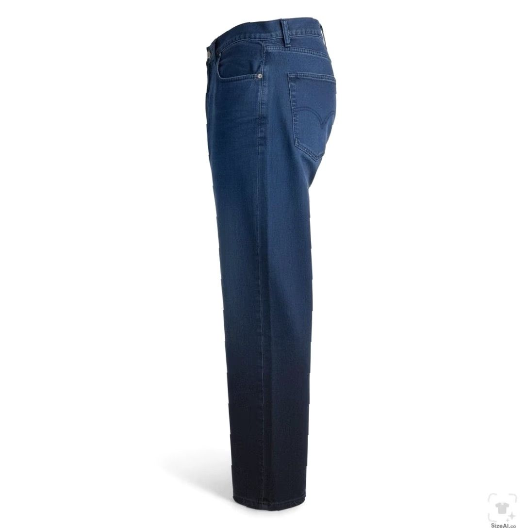 Polo Ralph Lauren Polo Ralph Lauren Jeans Mens 40x25 Dark Wash Straight Denim Zip Fly 5-Pocket Logo Embroidered Leather Patch Size US L / EU 52-54 / 3 - 3 Thumbnail