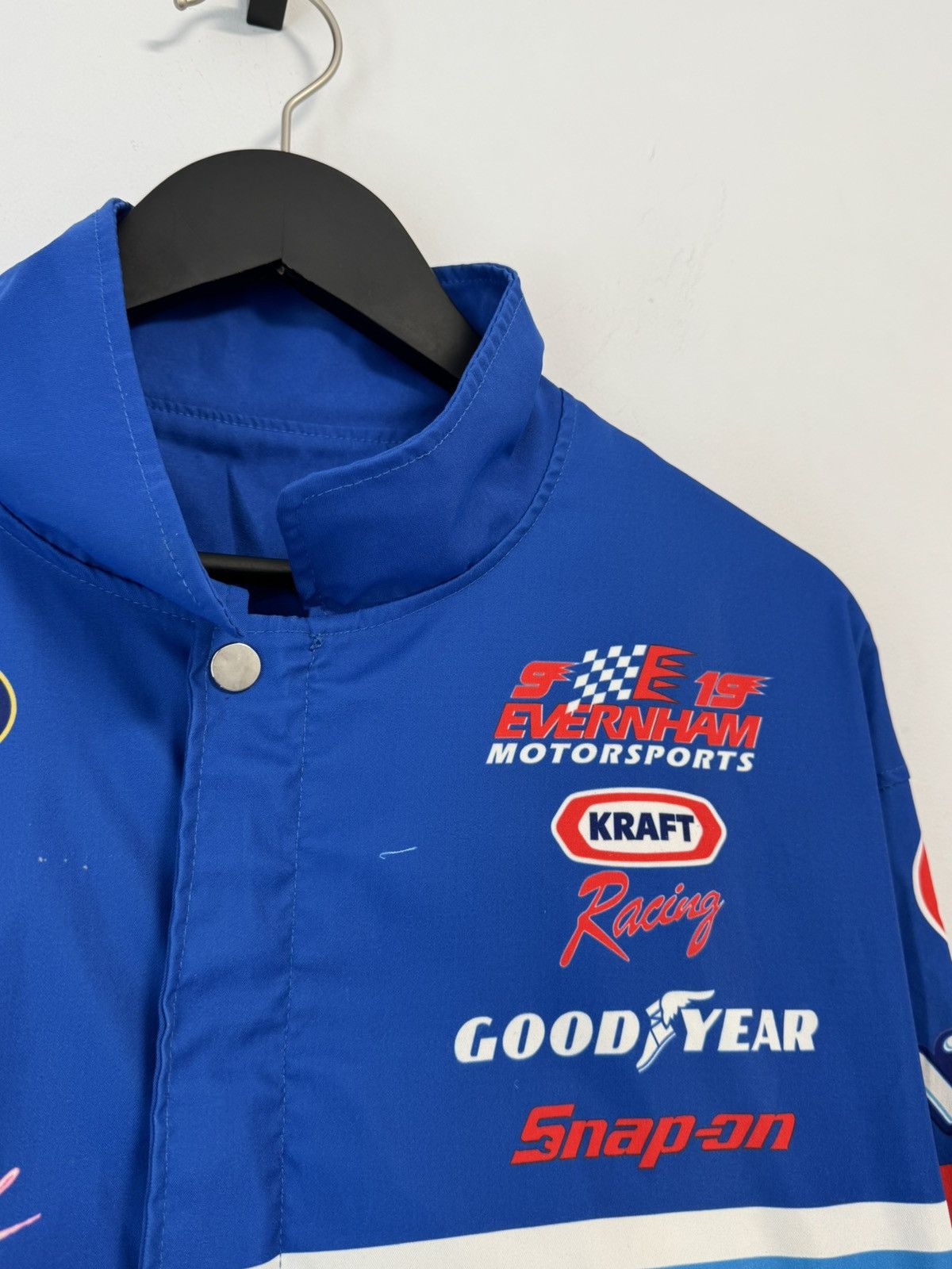 NASCAR Vintage NASCAR OREO Racing Jacket Blue Black Embroidered Size US M / EU 48-50 / 2 - 8 Thumbnail