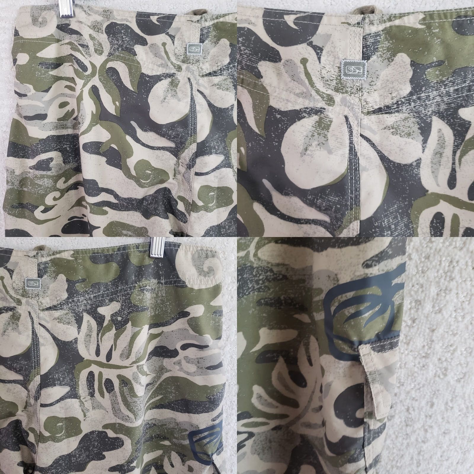 Swims Honolua Mens Board Shorts 38x12 Multicolor Camo Hawaiian Beach Quick Dry UV Protection Pockets Embroidered Logo Board Shorts Mens 38 Multicolor Camo Size US 38 / EU 54 - 8 Thumbnail