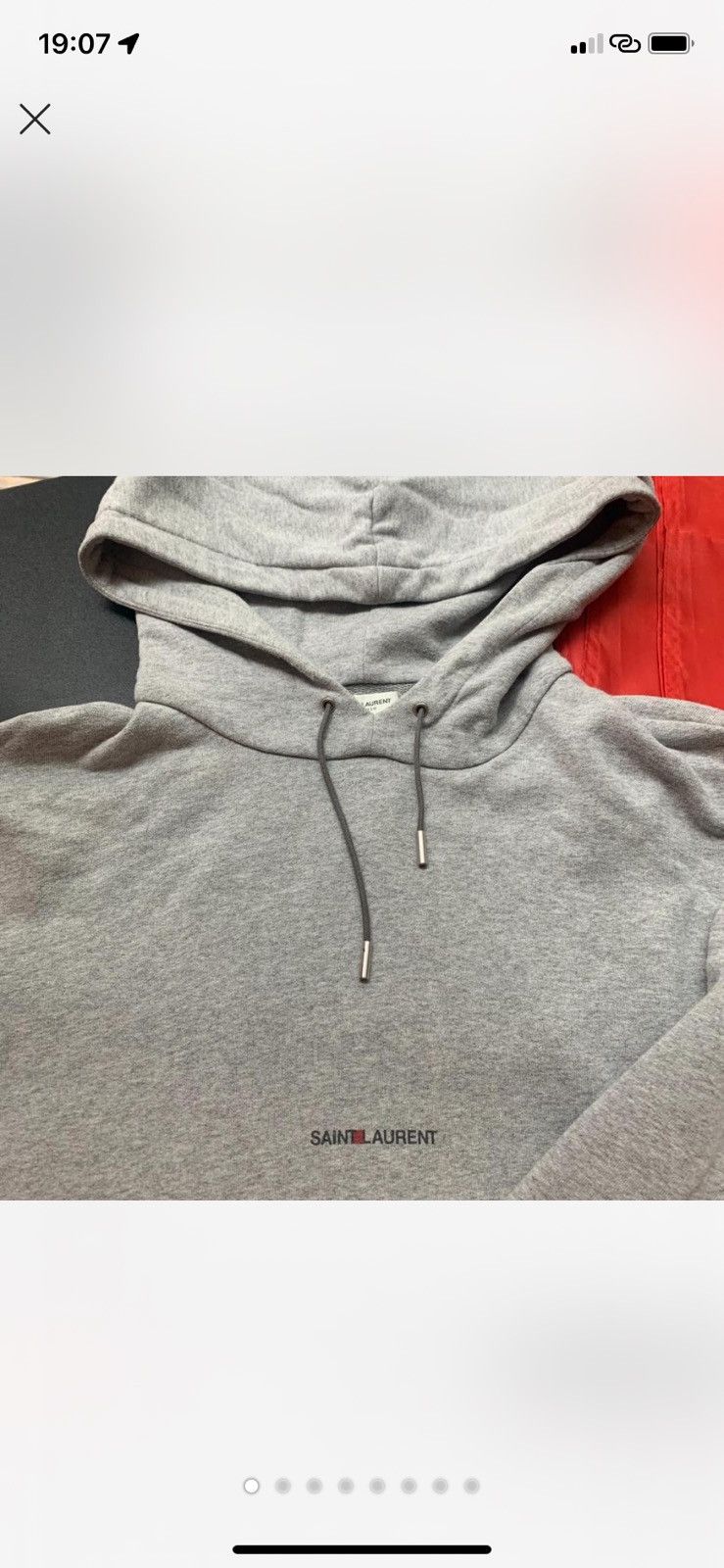 Saint Laurent Paris Saint Laurent hoodie logo Size US M / EU 48-50 / 2 - 1 Thumbnail