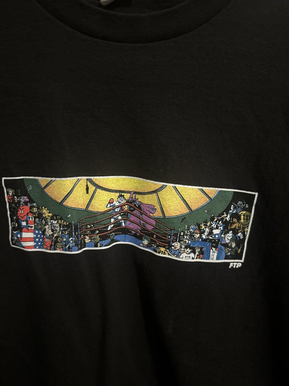 Fuck The Population FTP Boxing Ring Tee Size US L / EU 52-54 / 3 - 2 Thumbnail