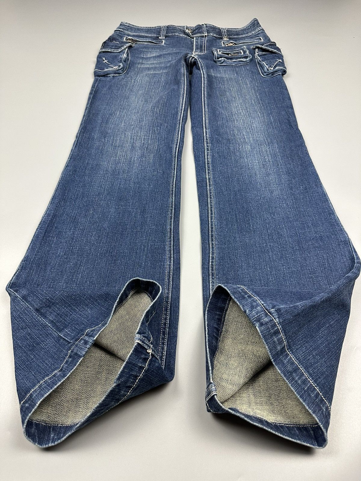 If Six Was Nine × Le Grande Bleu (L.G.B.) 🔥Flared🔥Viva Presto Multi Pocket Denim Size US 32 / EU 48 - 11 Thumbnail