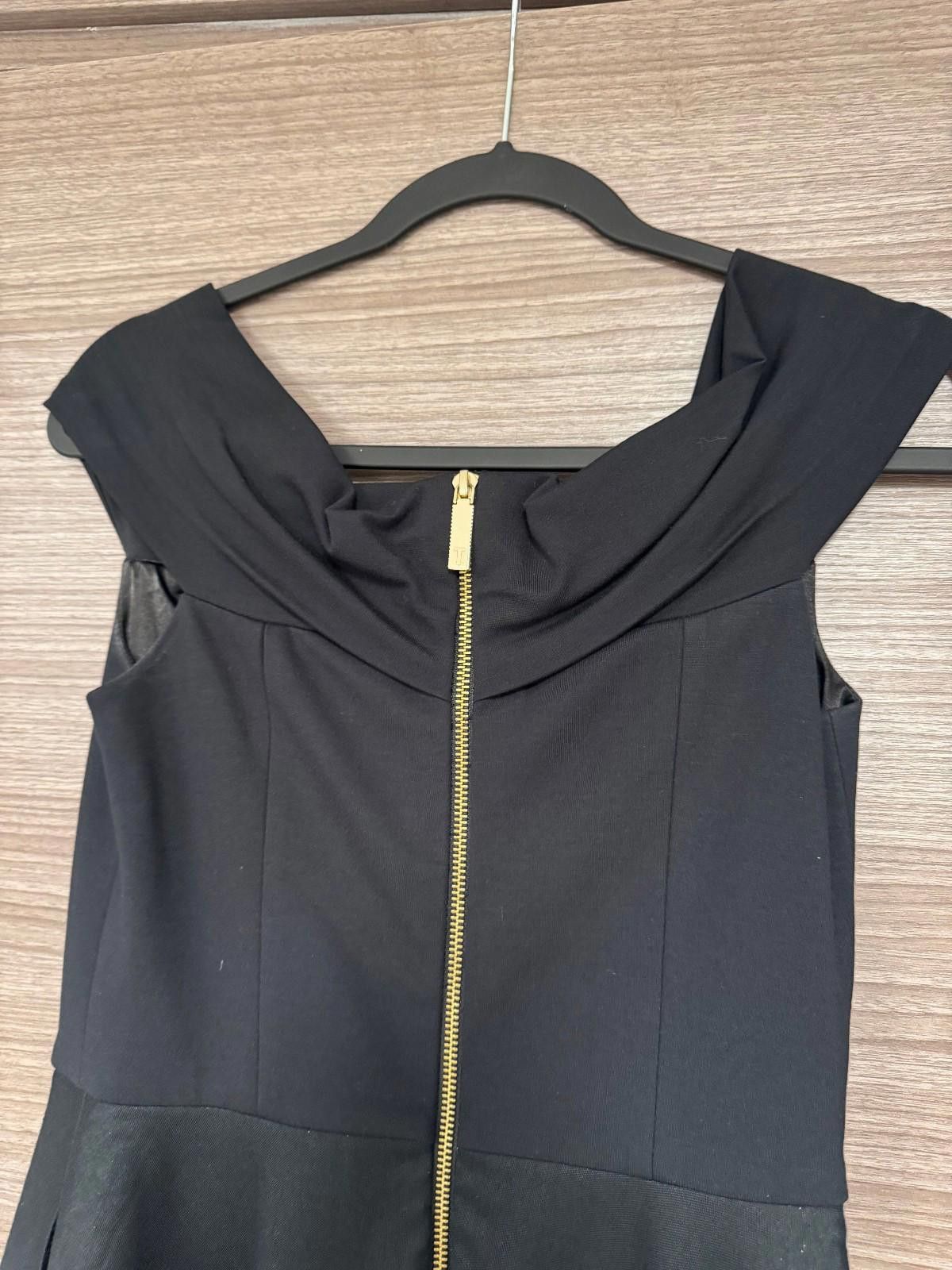 Ted Baker Ted Baker ADZE Bardot Black Skater Dress Paisley Size 2 Size XS / US 0-2 / IT 36-38 - 5 Thumbnail