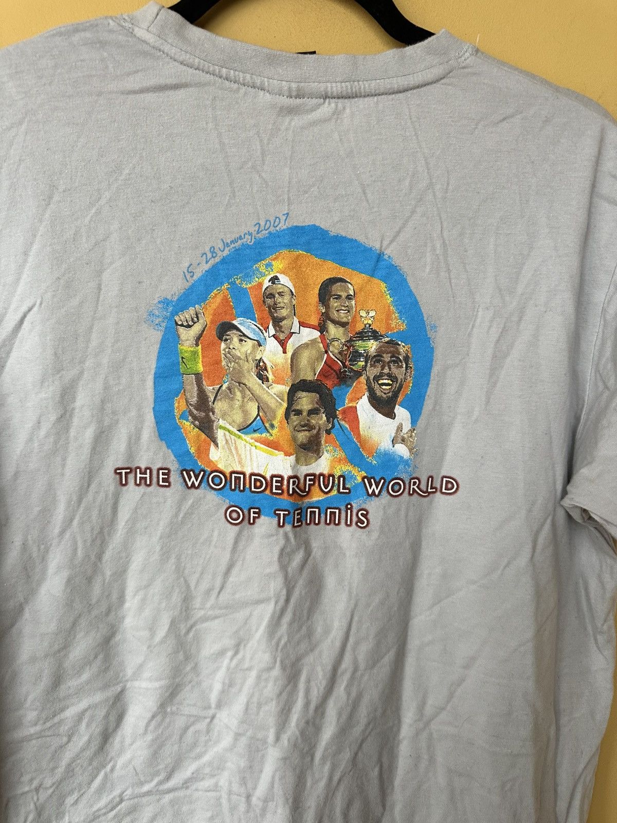 Vintage australian open program 2007 shirt official product size L Size US L / EU 52-54 / 3 - 7 Thumbnail
